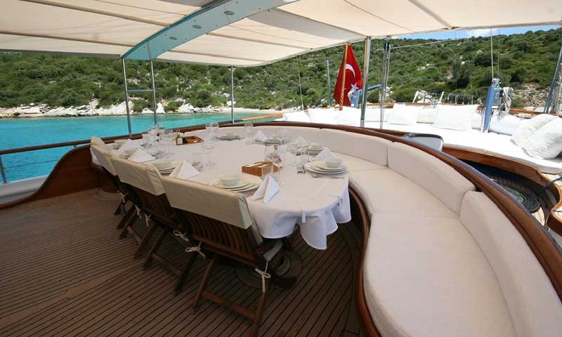 location goelette grande luxe Turquie